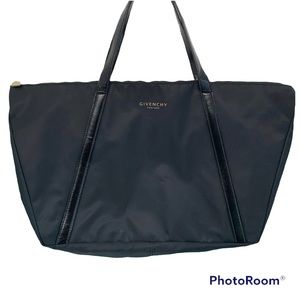 Givenchy Parfums Zip Top Tote in Black Nylon